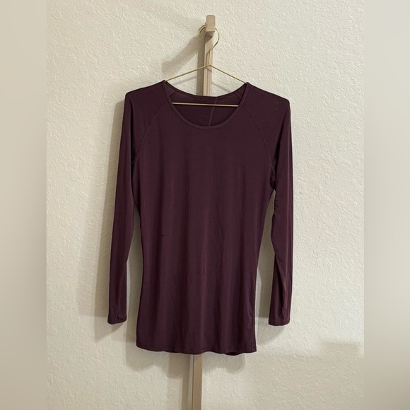 Lululemon Deep Stretch Long Sleeve Cinch – Arctic Plum - Picture 2 of 6